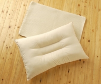 麻ごろ寝枕　カバー付(35x50)